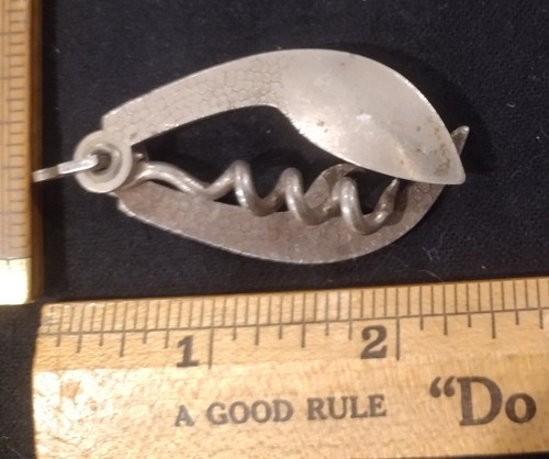 THE TURKEY FOOT FOLDING POCKET CORKSCREW BTL OPENER COMBINATION FINE CONDITION