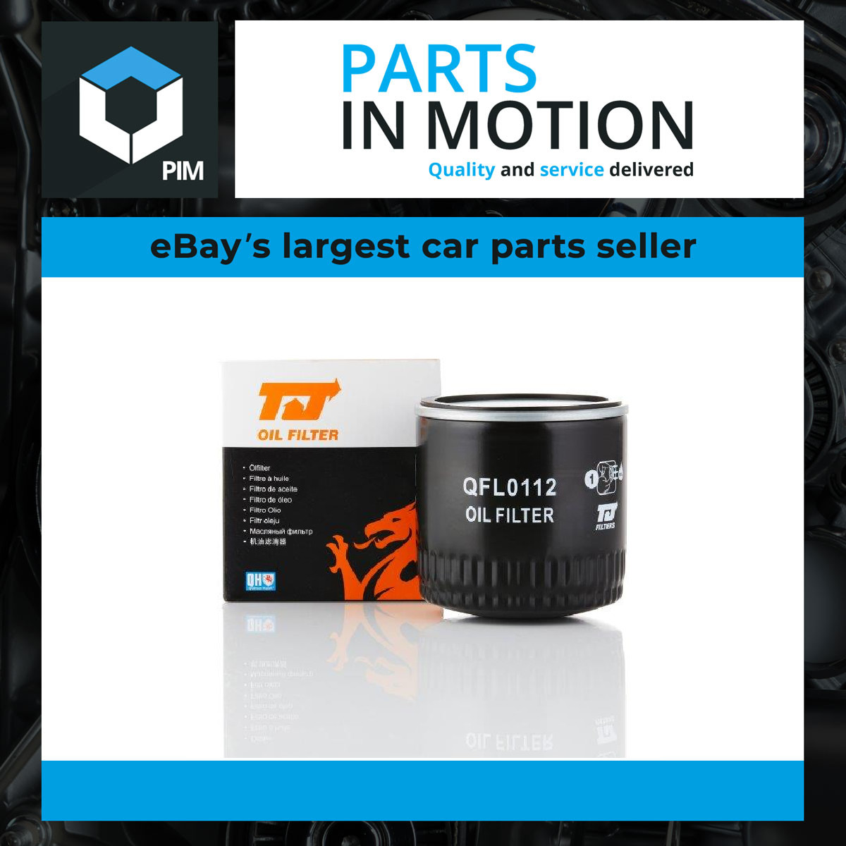 Oil Filter QFL0112 TJ Filters 1059924 1136568 1148703 1207066 1231233 Quality