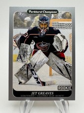 2023-24 Parkhurst Champions JET GREAVES Rookie Silver Parallel #55