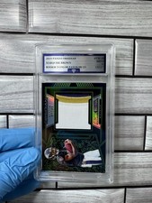Panini 2019 Obsidian Marquise Brown Volcanic Material Green VM-20 /25 FGC