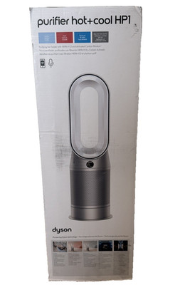 NEW IN BOX Dyson Hot+Cool HP1 Air Purifier, Heater, and Fan White/Silver