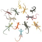  12 Pcs Realistic Toy Lizard Animal Figurine Plastic Party Trick Toys