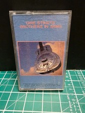 Dire Straits Brothers In Arms Cassette 1985 Warner Bros LOT 14908 