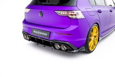 Maxton Design Diffusor Heckansatz V.1 passend für VW Golf R Hatchback Mk8 / Mk8