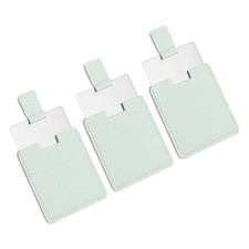 3Pcs Small Pocket Mirror Travel Mirror Blue 2.6 x 2.6 Inch