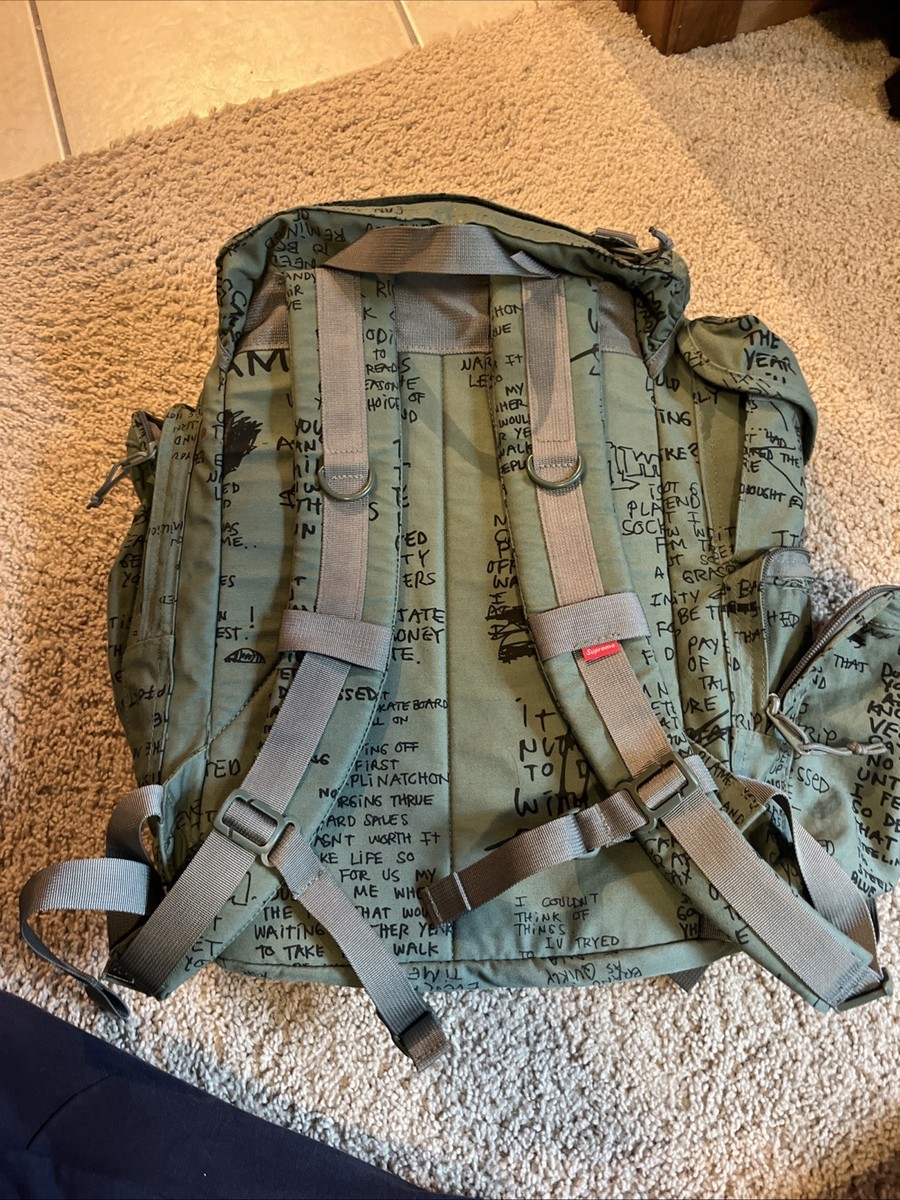 スケートボード Supreme 23Ss Field Backpack \"Olive Gonz\" Supreme Field Backpack SS23 - Olive Gonz – Grails SF