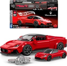 ​​Mattel Brick Shop Hot Wheels - Maserati MC20, Serie Speed, 1:32, no LEGO