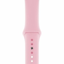 CINTURINO IN SILICONE ROSA 42MM 44MM MISURA S SPORTIVO PER APPLE WATCH SERIE 2-3