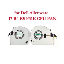 CPU GPU Cooling Fan Compatible for Dell Alienware 17 R4 17 R5 P31E Game Laptop