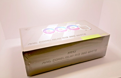MSI MAG CoreLiquid A13 360 White   360mm AIO ARGB CPU Liquid Cooler | Brand New