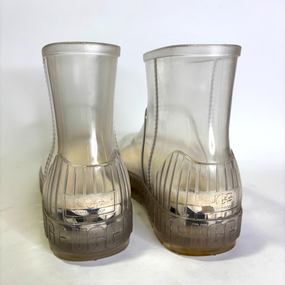 UGG Drizlita Clear Waterproof Slip On Pull On Rain Boots- Women's