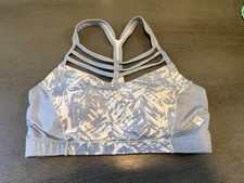 blue PRANA sports bra size small