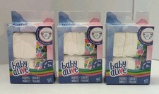 Baby Alive Refill Diapers 6 Pack Lot of 3
