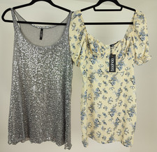 ABITI CORTI x 2, taglia 12, Innocence/BooHoo, ottime condizioni