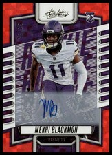 2023 Panini Absolute #190 Mekhi Blackmon Signature Rookies Spectrum Orange #/75