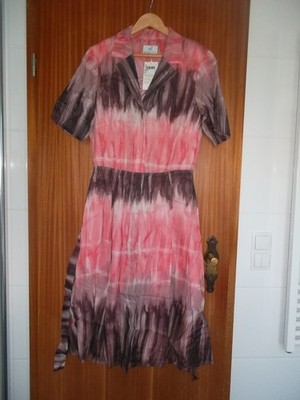 NEU Edel Emilia Lay Sommer Kleid Maxikleid gemustert Gr 44 multicolour NP 120  