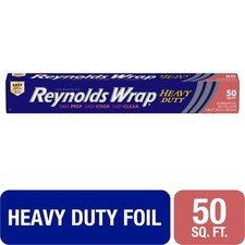 Heavy Duty Aluminum Foil Roll 12 Inches Wide 50 Square Feet Kitchen