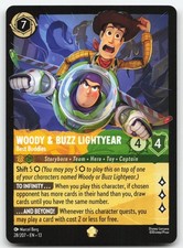 Woody Buzz Lightyear - Best Buddies 28/204 Attack of the Vine Lorcana NM