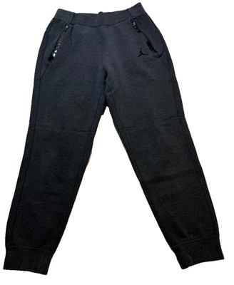 Nike Jordan Mens Sweatpants Sweatpants Gray Jumpman Athleisure Size M
