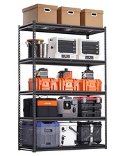 VEVOR Storage Shelves 5 Tier Adjustable Heavy Duty Garage Shelving Units 3000lbs