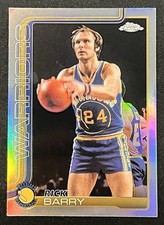 2025-26 Topps Chrome Rick Barry Refractor #249 Warriors