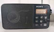 Sony XDR-S40DBP Portable Digital Radio DAB/DAB+/FM, Black With A Great Sound VGC