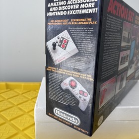 Nintendo NES Console Action Set Complete CIB Mario Duck Hunt - AMAZING Condition