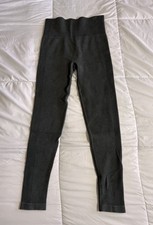 SPANX Look at Me Now Seamless Leggings High Rise Dark Olive Size Small EUC