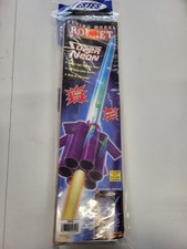 Estes 2050 SUPER NEON Model Rocket Kit - RARE - 22 inches