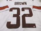 Jim Brown Signed Autographed Jersey Cleveland Browns W/ COA