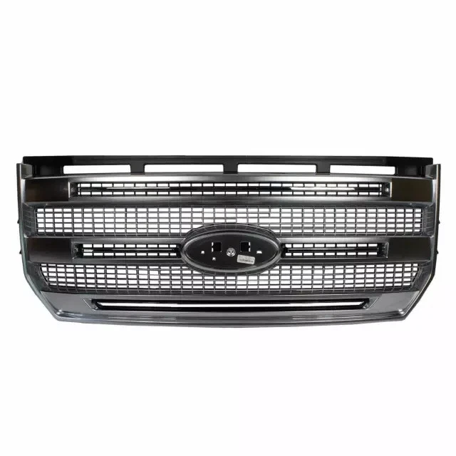 Rejilla de malla satinada de 3 barras para Ford F150 Platinum (N/P FL3Z8200MA)