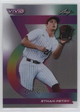 2024 Leaf Vivid Gray Prismatic 3/9 Ethan Petry #19 19ot