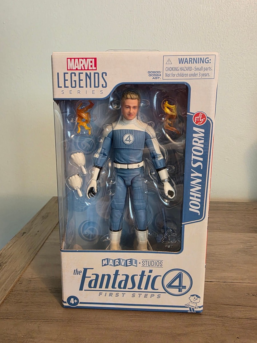Marvel Legends - Johnny Storm - Série Hasbro (Fantastic Four: First Steps