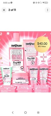  Soap & Glory GLOBAL MEGA-SPA  6 Pc. Box Set