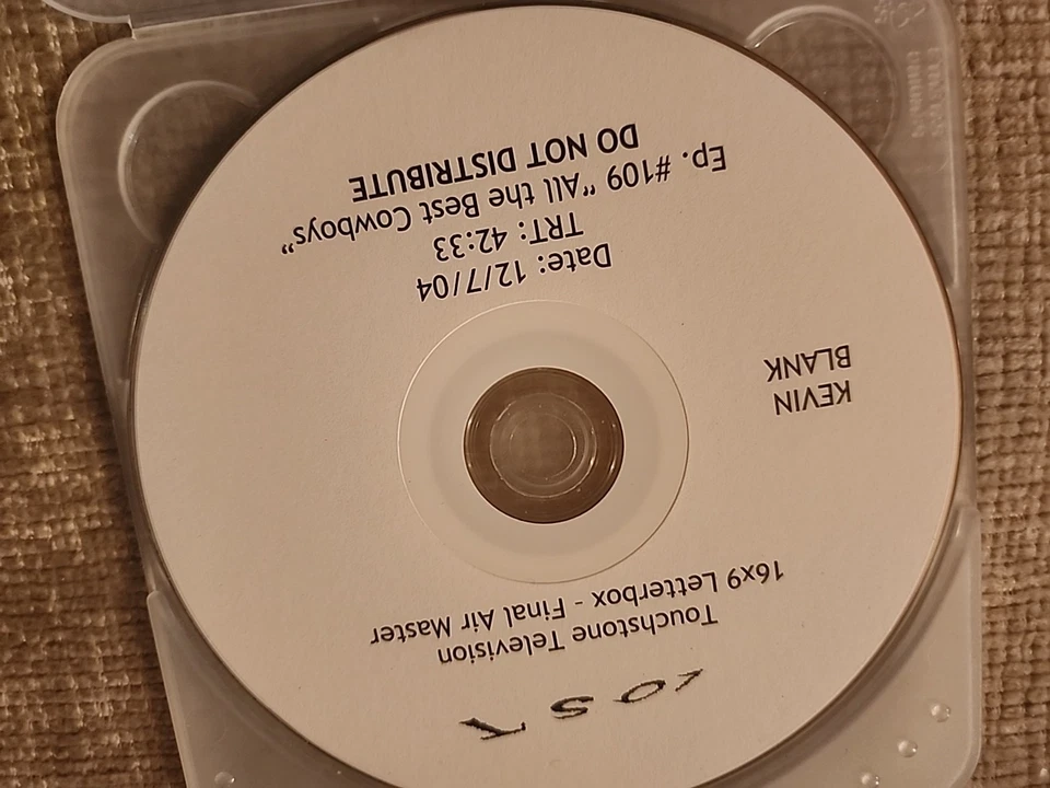 LOST DVD SCREENER FINAL AIR MASTER EP 109 ALL THE BEST COWBOYS DANIEL DAE KIM ET - Image 2 of 4