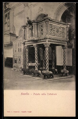 Ansichtskarte Ravello, Pulpito nella Cattedrale 