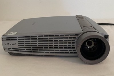 InFocus LP130 DLP Projector + Case, Cables, Remote and Manual + Works Great!!