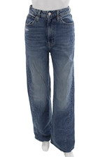 Edwin Unisex Wide-Leg Blue High Rise Jeans 98...