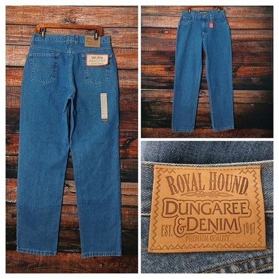 Royal Hound Vintage Jeans 14 Hamilton Relaxed High Rise Taper Mom USA Made NWT 