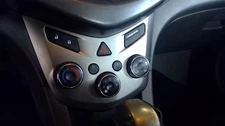 Used A/C Selector Switch fits: 2015 Chevrolet Sonic graphite silver face plate o