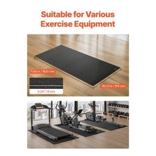 Treadmill Mat for Carpet Floor 14 Thick 36 x 72 Exercise Equipment Mat