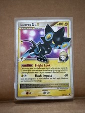 2009 Pokemon Platinum Rising Rivals Holo Luxray Pokemon GL LV.X #109/111 on eBay