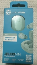NEW SEALEX. JLab - JBuds Mini True Wireless Earbuds - Mint Color