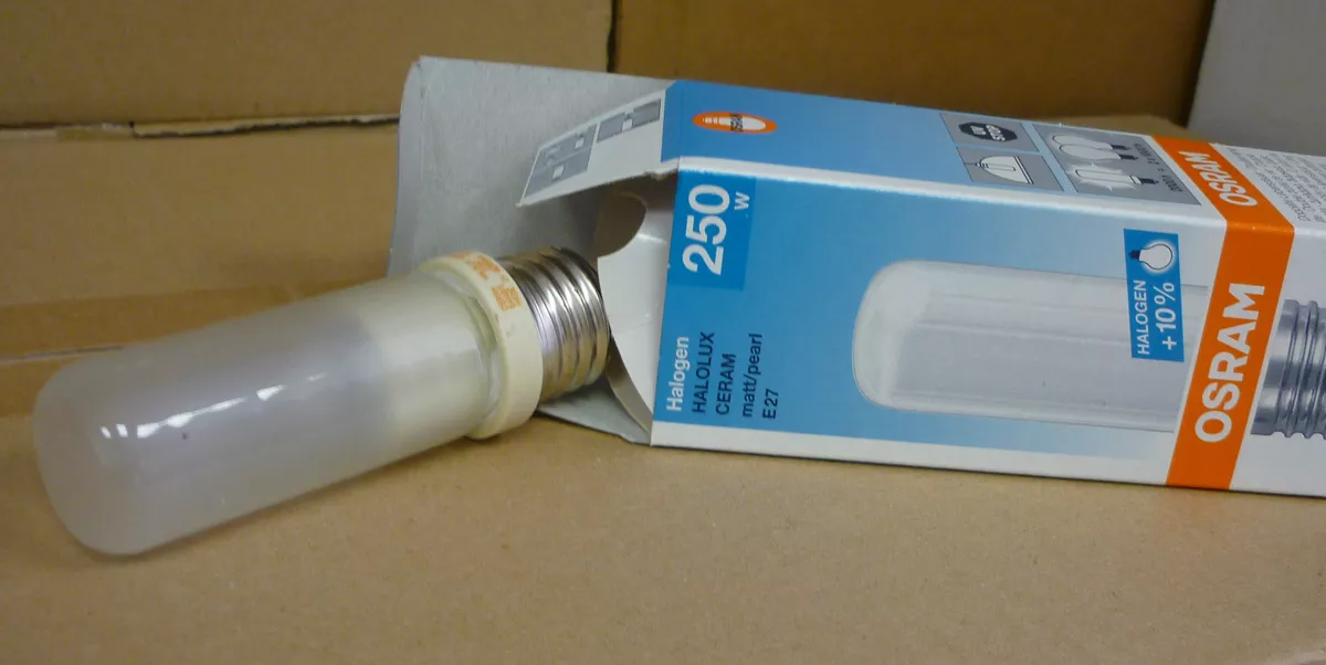 Sign dishonest Duplicate Osram Halolux Ceram E27 250W Mat 64480 Radium Rh 250A for Titania Luceplans 4008321036179 | eBay Sign dishonest Duplicate Osram Halolux Ceram E27 250W Mat 64480 Radium Rh 250A for Titania Luceplans 4008321036179 | eBay