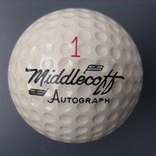 Wilson Cary Middlecoff Autograph Signature Golf Ball Mint Unused Condition 2497