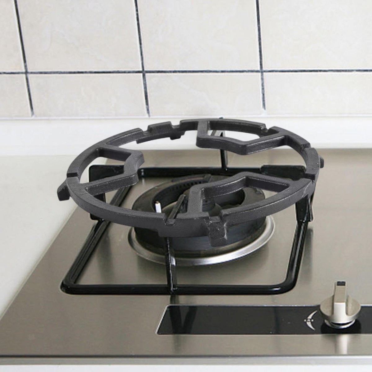 Complete Wok Set With Ring And Stand - New Asian Cooking Kit