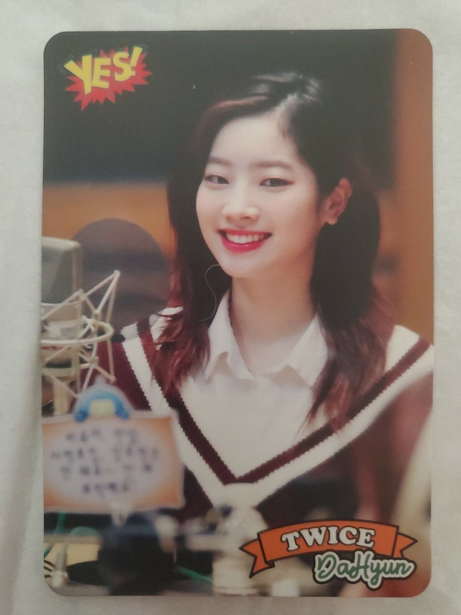 TWICE Dahyun Yes Official Photocard | eBay