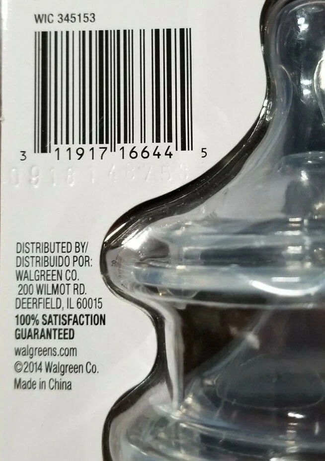PAQUETE DE 2 PEZONES DE SILICONA CUELLO ANCHO FLUJO RÁPIDO BIEN COMIENZOS NUEVOS SIN BPA 3 unidades Foto 4 de 4