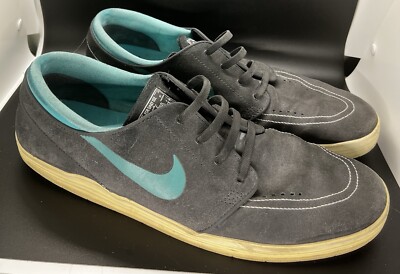 Nike Zoom Stefan Janoski Mens Size 13 Grey Suede Skate Shoes Sneakers Nike SB Zoom Stefan Janoski Men size 13 Skateboarding Shoes  main image 3