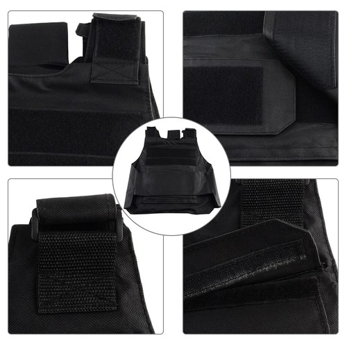 2X Tactical MOLLE Airsoft Weste verstellbar Paintball Kampftraining Weste- - Bild 8 von 12
